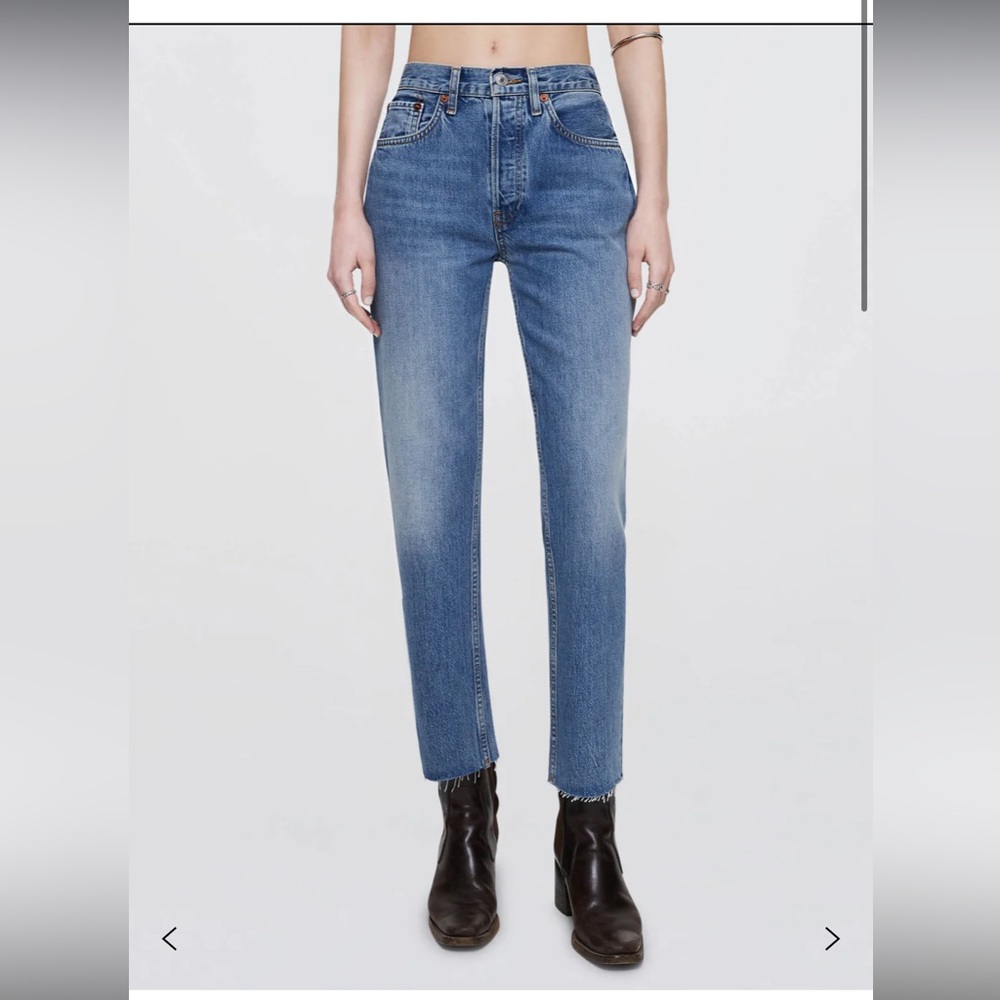 Re/Done Classic Blue Jeans